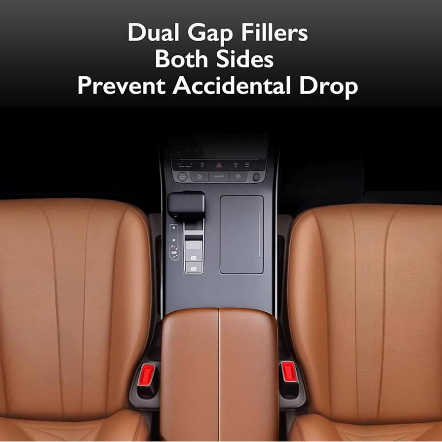 2PCS Car Seat Gap Filler Organizer